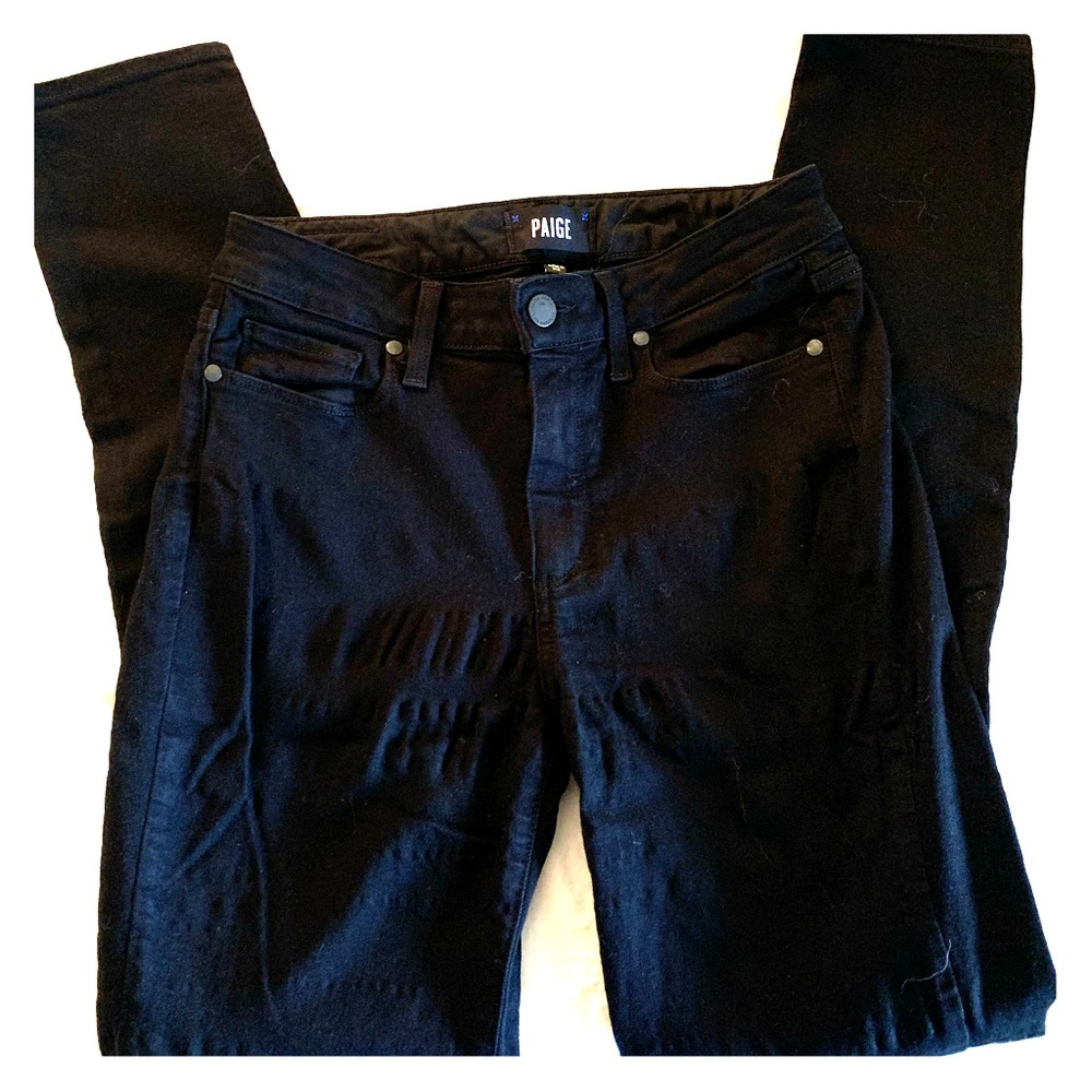 Paige Black Skinny Jean